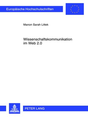 cover image of Wissenschaftskommunikation im Web 2.0
